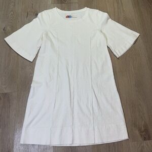 New Free People Beach Portia Mini‎ Dress Cotton Boho XS Beige NWOT